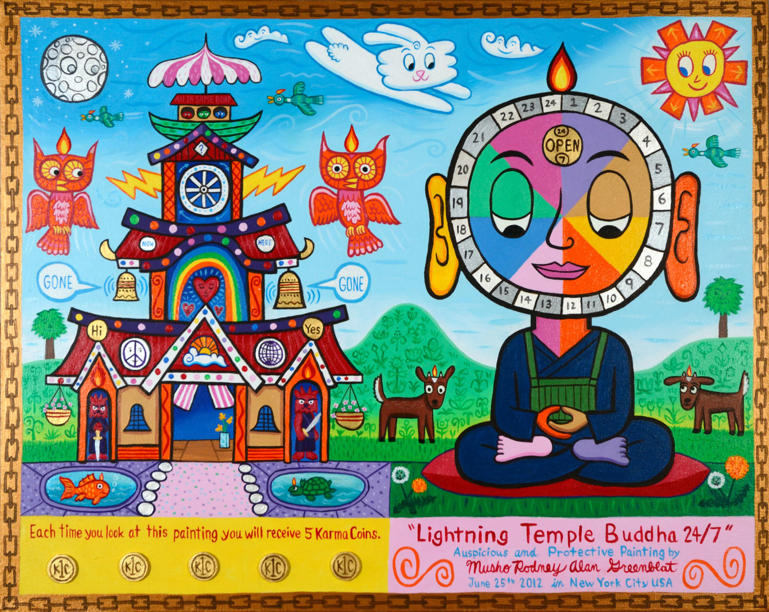 Lightning Temple Buddha 24/7