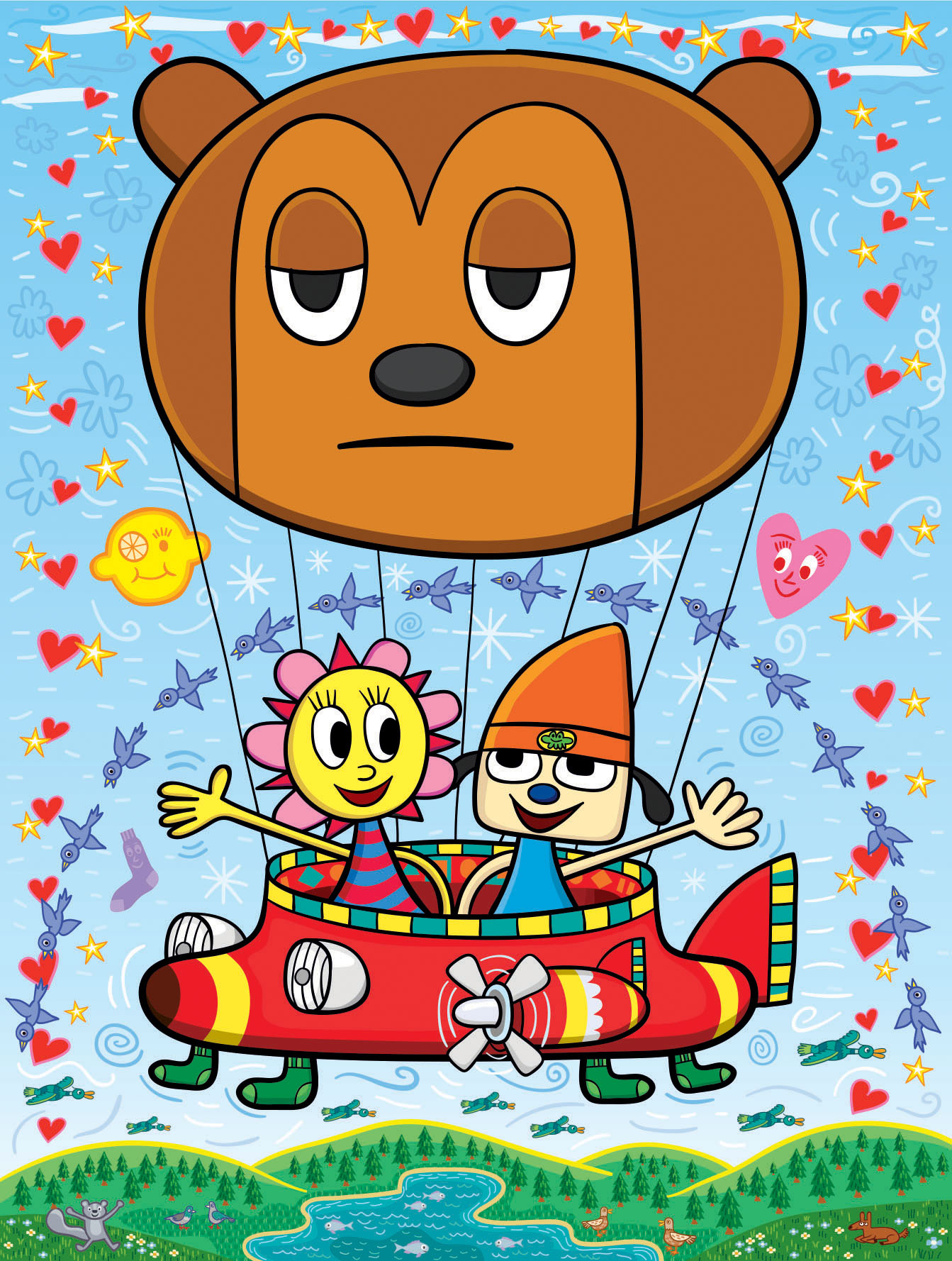 Parappa The Rapper - Parappa The Rapper - Posters and Art Prints