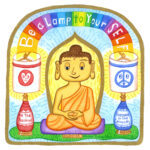 Buddha - Be a Lamp - PRINT